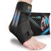 Ankle Brace for Sprained Ankle Upgraded Lightweight Lace-Free Ankle Support for Women Men Metal Springs Splint Ankle Stabilizer Brace for Basketball Volleyball Tennis Sports Medium