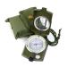 Sportneer Military Lensatic Sighting Compass, Compass Survival Tactical Compass Backpacking Compass Compact Handheld Compass with Carry Bag, Waterproof Boy Scout Compass for Hiking Camping Hunting Outdoor Army Green