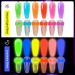 U-Shinein Builder Gel Set for Nails 6 Neon Colors Gel Dark Bright Nail Extension Gel UV Gel Brush Nail Mold Nail File Nail Stencils 3D Nail Sculpture Gel Halloween Nail Art Poly Gel - Buy Online on GoSupps.com