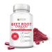 Beet Root Capsules - 1200mg Per Serving - 60 Beet Root Powder Capsules - Beetroot Powder Supports Blood Pressure Athletic Performance Digestive Immune System (Pure Non-GMO & Gluten Free 60 Count (Pack of 1)