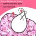 Cherry Blossoms Adult Bibs for Women - Waterproof & Reusable with Crumb Catcher - 3 Pack, Ideal for Seniors & Elderly - Buy Online on GoSupps.com