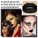 Buy Black Matte Lipstick & Lip Liner Set - Waterproof Long Lasting Full Coverage for Goth & Halloween Looks - International Shipping Available - Buy Online on GoSupps.com