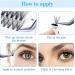 Shop Gemerry Eyelash Extensions: DIY Single Clusters 10D 20D 30D 40D - Volume Lifting for Home Use - 8-14 Mix 0.07D Curl - Buy Online on GoSupps.com