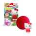 INKEE Hello Kitty Bath Bomb with Surprise 1 of 6 Hello Kitty Figures to Collect Bath Ball 80 g with Watermelon Aroma and Jojo