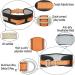 Large HeeJo Body Safety Belt with Waist Pad, Side D-Ring - PPE for Climbing, Rescue & Rappelling - Buy Online on GoSupps.com