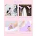 Silicone Winged Smoky Eyeshadow Applicators Plate & Cat Shape Eye Liner Guide - Purple - Buy Online on GoSupps.com