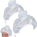 Net Plopping Cap For Drying Curly Hair Adjustable Bonnet Hair Hair Nets With Drawstring Hooded Hair Dryer Quick Drying Styling For Sleep Long And Curly Hair 2pcs