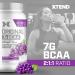 Scivation XTEND Original BCAA Powder - Sugar-Free Muscle Recovery with 7g BCAA 2.5g L-Glutamine - Glacial Grape 90 Servings Glacial Grape 90 Servings (Pack of 1) - Buy Online on GoSupps.com