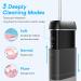 Enterpuly Portable Oral Shower 2023 | Travel-Friendly Wireless Mouth Shower | 3 Modes 5 Nozzles Electric Tooth Shower for On-the-Go Care - Buy Online on GoSupps.com