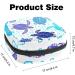 Stylish Turtle Silhouette Menstruation Pad Bag with Zipper - Women's Napkin & Tampon Collection Bag - Ocean Pattern for Girls - Buy Online on GoSupps.com