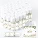 40 Pieces Lip Balm Bulk Baby Shower Jasmine Lip Balm Favors Floral Moisturizing Lip Balm for Women Children Men Girl kids Gender Reveal Favors Gift Baskets (Leaves)