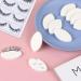 Buy MIDELONG Lash Sponges - Eye-Shaped Disposable Makeup Sponge for Eyelash Extensions - 10 Pack for Beginners | International Shipping Available - Buy Online on GoSupps.com