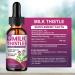 iMATCHME Milk Thistle Liquid Drops - Liver Cleanse & Detox Support - 2 Fl.Oz Organic Extract - Non-GMO, Alcohol-Free, Vegetarian & Gluten-Free - Buy Online on GoSupps.com