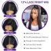 Joedir 30-Inch 13x4 Straight Lace Frontal Wig - Pre-Plucked Synthetic Black Gluely Wig for Women with Baby Hair - Free Parting Light Yaki Style - Buy Online on GoSupps.com