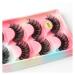 UAMOU 2/20/100 Boxes Mink Lashes Eyelashes 5 pairs Natural Curly Fake Eyelashes Thick Maquiagem Lash Extension Makeup Tools Cheerfully (Color : 5 pairs G618CS Size : 2 boxes)