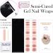 20Pcs Gel Nail Stickers Semi Cured Gel Nail Strips Nude Pink Gradient Self-adhesive Nail Wraps Long-Lasting Gel Nail Polish Strips Manicure Stickers Set with Prep Pads Nail File & Wooden Stick Pink Gradient Dot - Buy Online on GoSupps.com