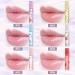 Lip Plumper Gloss Lip Oils 6Pcs Fruit-flavored Lip Gloss Transparent Colorless Moisturizing Lip Lotion Liquid Lipstick Moisturized Transparent Lip Gloss for Dry and Chapped Lips (Set 2) - Buy Online on GoSupps.com