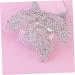 Ipetboom Bridal Headpiece Tiara Hair Comb Slide Clip Hairpiece Hair Comb Clip Bridal Wedding Hair Comb Dress Rhinestone Bride Rhinestone Comb - Buy Online on GoSupps.com