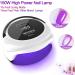 NAILGIRLS 150W UV LED Nail Lamp | Professional Salon Quality Gel Polish Dryer | 4 Timers, Auto Sensor, White - for Shop and Home Use - Buy Online on GoSupps.com