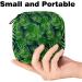Buy Tropical Green Leaf Menstruation Pad Bag with Zipper - Stylish & Spacious Women's Napkin & Tampon Collection Bags - Buy Online on GoSupps.com