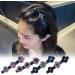 Six three flower side hair clips bangers hair clips hair segmentation clips diamond flower hair clips knitting hair clips used for hair modeling gifts etc - Buy Online on GoSupps.com