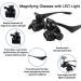 Magnifying Glasses with LED Light  LXIANGN Jeweler Loupe Watch Repair Magnifier with 8 Interchangeable Lens-2.5X 4X 6X 8X 10x 15x 20x 25x for Close Work 2.5x/4x/6x/8x/10x/15x/20x/25x - Buy Online on GoSupps.com