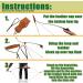 LWANO Archery Recurve Bow Stringer Tool - Nylon Rope & Leather - Brown - Buy Online on GoSupps.com