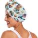 Cartoon Character Hair Towel 2 Pack - Super Absorbent Quick Dry Turbans for Women & Girls - Buy Online on GoSupps.com
