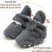 EDOTON Unisex Newborn Winter Boots - Non-Slip Sole Soft Stay On Bootie Socks 0-6 Months Navy Gray - Buy Online on GoSupps.com