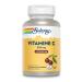 Solaray Vitamine C 500mg | 100 Pastilles croquer ar me cerise noire | nergie et antioxydant |1 flacon de 100 pastilles