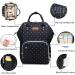 Approach Multifunctional Mom Backpack | Waterproof Diaper Bag with Large Capacity Diaper Pad Stroller Belts & USB Connection - Bodian Schwarz - Buy Online on GoSupps.com