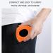 Silicone Grip Ring Hand Strengthener Grip Hippo Shape Forearm Finger Trainer Easy to Squeeze Muscle Training Ergonomic for Gripper Training Orange - Buy Online on GoSupps.com