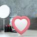 VOSAREA Heart Shaped Pink Vanity Mirror - Coquette Room Decor & Makeup Mirror - Buy Online on GoSupps.com