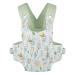 GAGAKU Doll Carrier Doll Accessories Baby Doll Carrier Cuddly Toy Carrier with Adjustable Straps for Children - Green (Sunflower) 1_green_sunflower