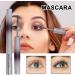 Eyelash Mascara Widen Open Eyes Mascara with Brush Amplified Tube Mascara for Women Bristleless Mascara for Natural-Looking Lashes Black - Buy Online on GoSupps.com