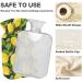 NAANLE Watercolor Lemons Hot Water Bottle - 1L Transparent Bed & Feet Warmer | Pain Relief & Heat Therapy - Buy Online on GoSupps.com