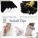 LAAVOO Tape Extensions - Real Hair Ombre Balayage | 30cm 50pcs #1B/4/27 - Invisible & Seamless for Gorgeous Volume - Buy Online on GoSupps.com