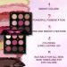 Fading Rose Eyeshadow Palette - Matte Shimmer & Glitter Pink Makeup | Highly Pigmented Pressed Powder - Buy Online on GoSupps.com