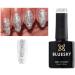 Bluesky Gel Nail Polish Silver Glitter Sparkle Aurora Christmas Color KS1050 UV LED Soak Off 10ml