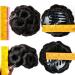 HANNE Synthetic Chignon Ponytail Hair Extension - Natural Black - Buy Online on GoSupps.com