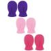 Boyiee 3 Pairs Baby and Toddler Winter Mittens Kids Fleece Warm Mittens for Baby Boy Girl 6-18 Months Rose Red Pink Dark Blue