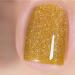 Glitter Nail Polish - Champagne Gold Nail Polish - Shimmer Sparkly Gold Glitter Nail Polish - High Glossy Quick Dry Nail Polish Starter Manicure Salon DIY at Home No Need Baking - Buy Online on GoSupps.com