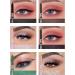 Joyeee 12 Colored Glitter Eyeliner Pencil Set Eye Liner Pen Brown Blue Red White Green Glitter Black Eyeliner Eyeshadow Waterproof Smudgeproof Long Lasting Gel Eyeliner Make Up for Girl Women Gift #042 - Buy Online on GoSupps.com