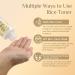 Rice Water Face Toner 155ML - Refreshing & Nourishing Skincare for Women | Hydrating Daily Facial Toner - Buy Online on GoSupps.com