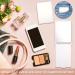 Queekay Small Makeup Folding Mirror - Portable 2 x 3 x 0.2'' Compact Vanity Mirror for Women/Girls - Travel Mirror (White) - Buy Online on GoSupps.com