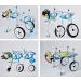 Dog Wheelchair Adjustable Full Support Stroller Dog Cart for Hind Leg/Foreleg/Forelimb Rehabilitation Cat Rabbit Injured Pet (XXS) - Buy Online on GoSupps.com