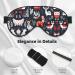 SSIMOO Scandinavian Animals Print Eye Mask - Double-Sided Soft Light Blocking for Better Sleep | International Shipping Available - Buy Online on GoSupps.com