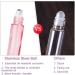 Alledomain 10Pcs 10ml Essential Oil Roller Bottles Refillable Transparent Rose Gold Glass Roll on Bottles Clear Roll Bottles with Stainless Balls & Rose Gold Cap Include Label Dropper & Opener Color 1 - Buy Online on GoSupps.com