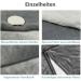 Vemolife Heating Ceiling Blanket 130x150cm - Automatic Switch-Off Overheating Protection & Washable Bed Warmer - Buy Online on GoSupps.com