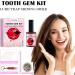 BBASILIYSD Crystals Teeth Decoration Kit Tooth Gem Jewelry with Adhesive UV Light for Stunning Smile Enhancements - Buy Online on GoSupps.com